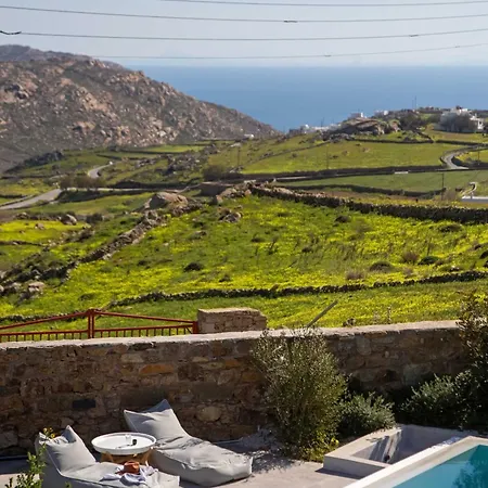 Вилла Mykonian Luxury 4 Bd Filyra W Private Pool *