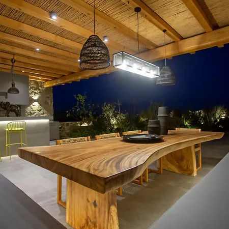 Mykonian Luxury 4 Bd Filyra W Private Pool Вилла *