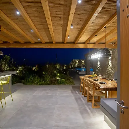 Villa Mykonian Luxury 4 Bd Filyra W Private Pool