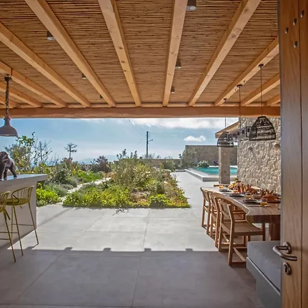 Mykonian Luxury 4 Bd Filyra W Private Pool Villa *
