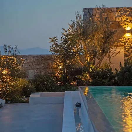 Mykonian Luxury 4 Bd Filyra W Private Pool Villa Plintri