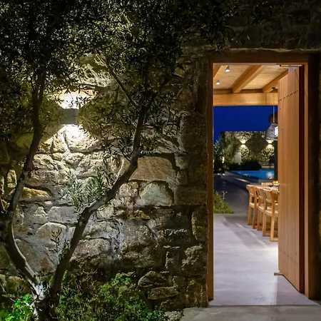 Villa Mykonian Luxury 4 Bd Filyra W Private Pool Plintri